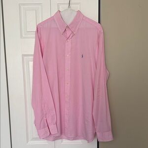Ralph Lauren Light Pink Casual Button Down Shirt